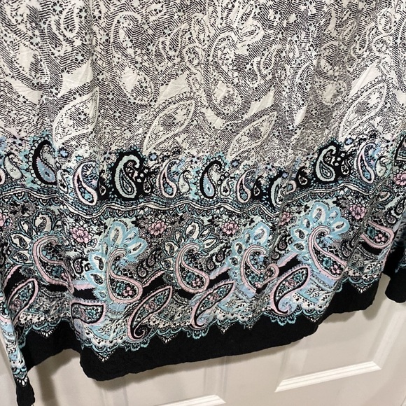 Express Maxi Skirt Button Front Slit EUC - Picture 10 of 11